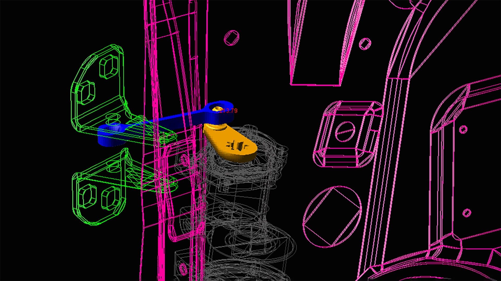 Door hinge kinematics