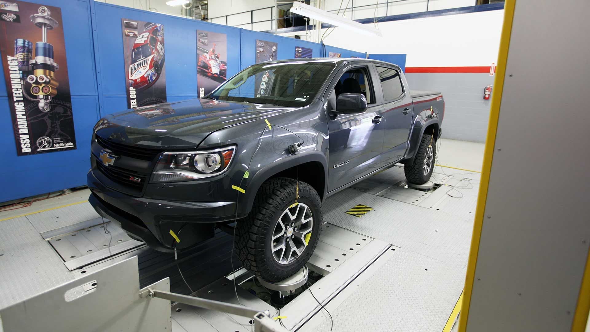 Chevrolet Pickup on 4-Post Rig