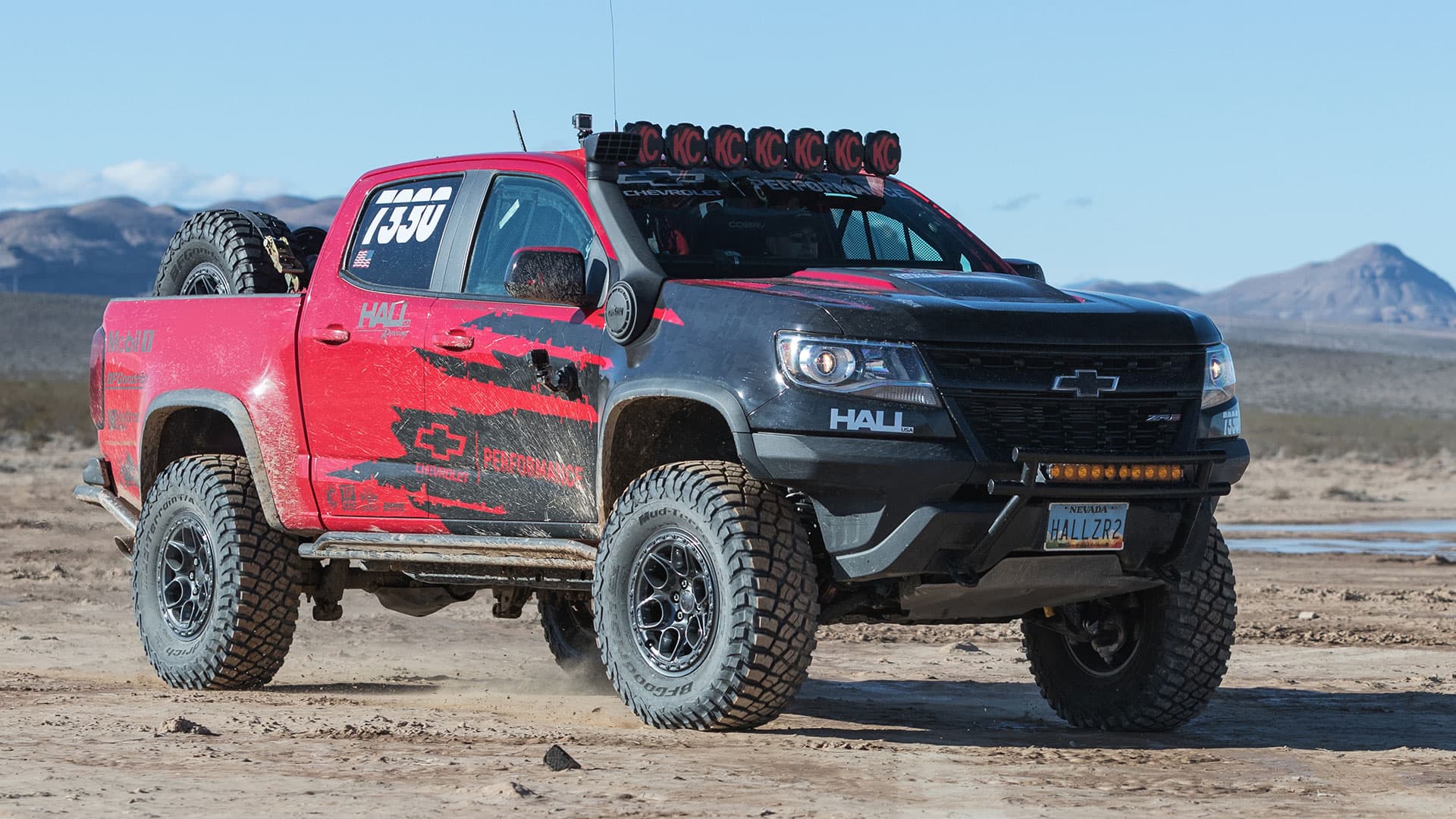 Hall Racing Chevrolet Colorado ZR2 race truck