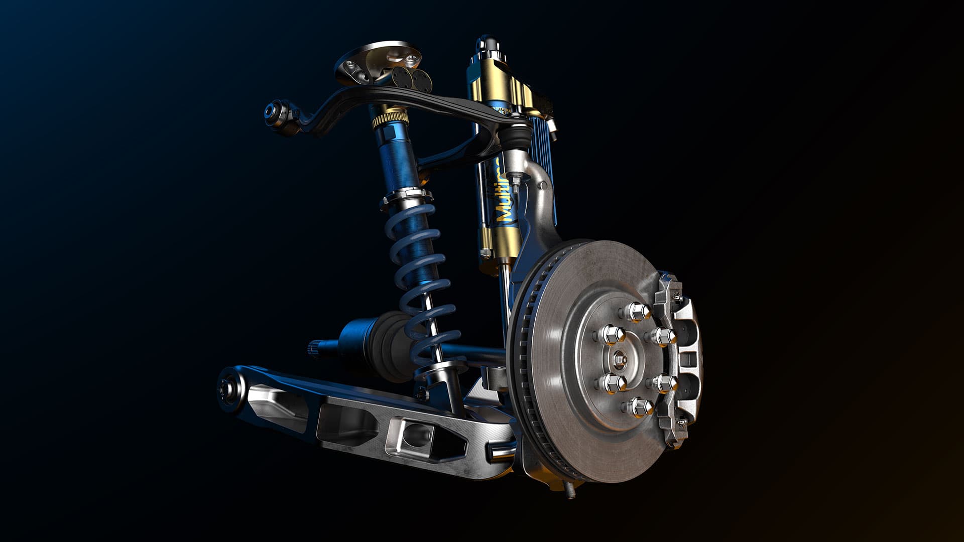 Multimatic Positional Selective DSSV dampers for Ford Bronco DR